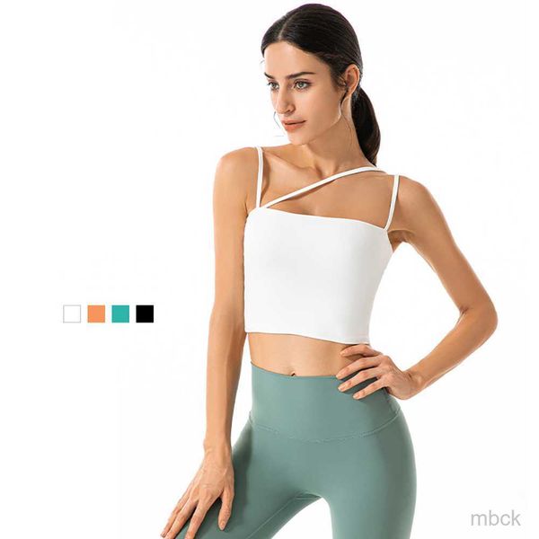 women's tanks camis vnazvnasi women sports diagonal shoulder vest workout camisole gym chest pad women clothing halter sports bra fitne, White
women's tanks camis vnazvnasi women sports diagonal shoulder vest workout camisole gym chest pad women clothing halter sports bra fitne, White
