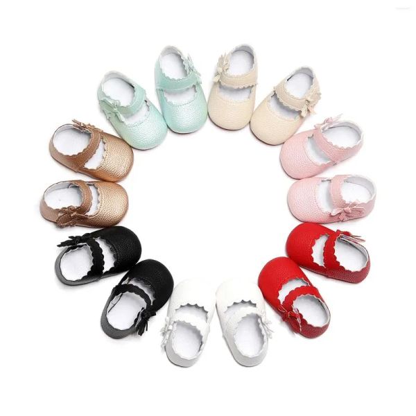 athletic shoes baby girl leather flats soft sole pu infant princess dress prewalkers with bow, Black
athletic shoes baby girl leather flats soft sole pu infant princess dress prewalkers with bow, Black