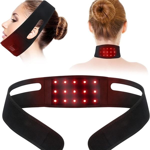 face care devices red light therapy infrared therapy belt chin wearable laser lipo pain relief for neck 221104183s
face care devices red light therapy infrared therapy belt chin wearable laser lipo pain relief for neck 221104183s
