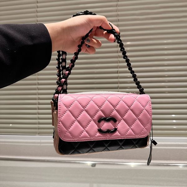 23a womens designer cross-body shoulder rectangular bag classic mini clamshell cowhide braided chain handbag cross-body handbag makeup case
23a womens designer cross-body shoulder rectangular bag classic mini clamshell cowhide braided chain handbag cross-body handbag makeup case