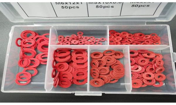 330 pcs 6 sizes insulated fiber gasket insulating washers spacers red kits m2 m3 m4 m5 m6 m8 for car boat3488481
330 pcs 6 sizes insulated fiber gasket insulating washers spacers red kits m2 m3 m4 m5 m6 m8 for car boat3488481