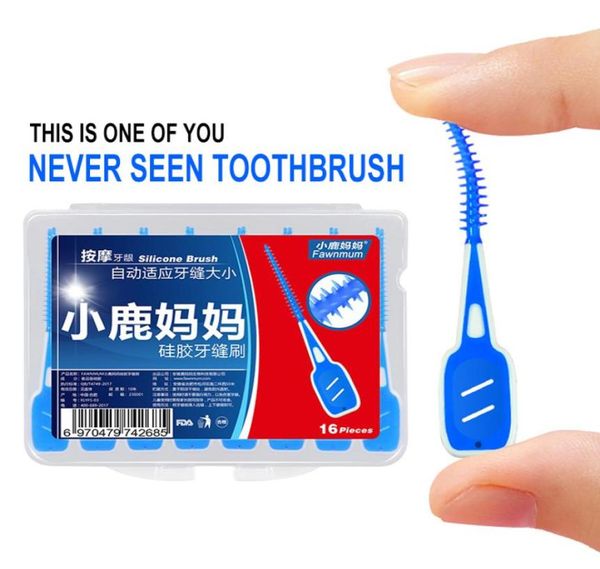 16pcsbox disposable soft silicone dental floss interdental tooth picks brush teeth cleaning stick oral care floss sticks2889656
16pcsbox disposable soft silicone dental floss interdental tooth picks brush teeth cleaning stick oral care floss sticks2889656