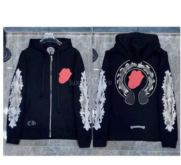 hoodies & sweatshirts fashion luxury jackets designer zipper horseshoe cross print brand ch women chromes coat pullover loose sweater jacket, Black
hoodies & sweatshirts fashion luxury jackets designer zipper horseshoe cross print brand ch women chromes coat pullover loose sweater jacket, Black