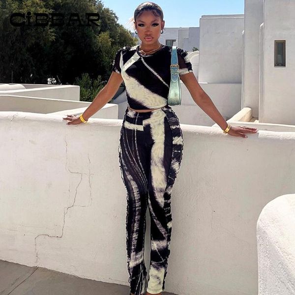 pants cibbar street casual mesh patchwork sets summer print bodyshaping tshirt+ruffle ruched pencil pants tracksuit clubwear suit, White
pants cibbar street casual mesh patchwork sets summer print bodyshaping tshirt+ruffle ruched pencil pants tracksuit clubwear suit, White