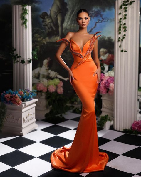 orange mermaid prom dresses beading sweetheart long evening dress luxury gowns 2023 for party, Black
orange mermaid prom dresses beading sweetheart long evening dress luxury gowns 2023 for party, Black