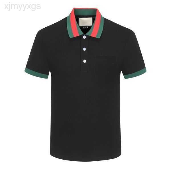 designer men's polo luxury black and white various styles shirt lapel short sleeve casual embroidery 100% cotton brand high street busi, White;black
designer men's polo luxury black and white various styles shirt lapel short sleeve casual embroidery 100% cotton brand high street busi, White;black