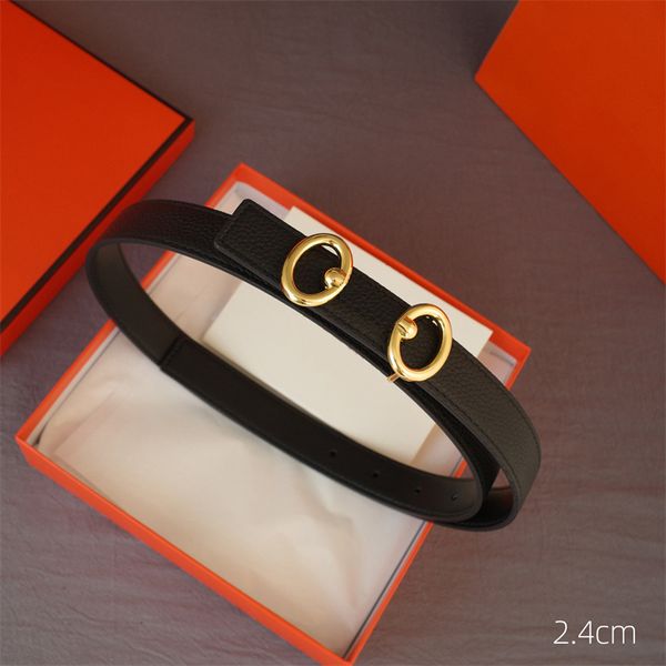 Designer Belt For Womens Genuine Leather Men Belts Luxury Waistband Width 2.4cm Golden Smooth Buckle Belt Reversible Girl Ceinture, Red
Designer Belt For Womens Genuine Leather Men Belts Luxury Waistband Width 2.4cm Golden Smooth Buckle Belt Reversible Girl Ceinture, Red