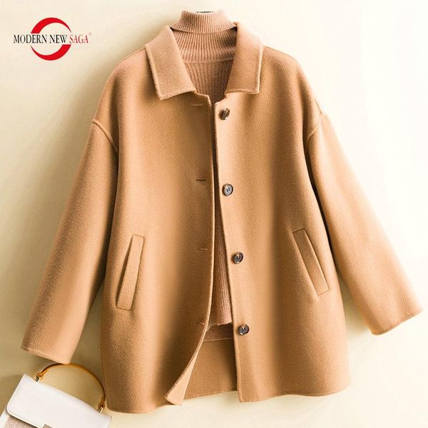 fur modern new saga women wool jacket 100% merino wool autumn wool coat winter soft warm wool blends jacket fall 2021 womens fashion, Black
fur modern new saga women wool jacket 100% merino wool autumn wool coat winter soft warm wool blends jacket fall 2021 womens fashion, Black