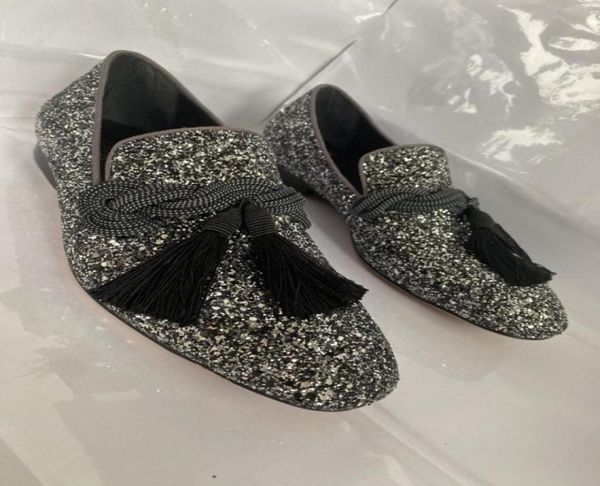 shinny glitter men casual shoes flat heel fashion desinger loafers driving boats1764588, Black
shinny glitter men casual shoes flat heel fashion desinger loafers driving boats1764588, Black