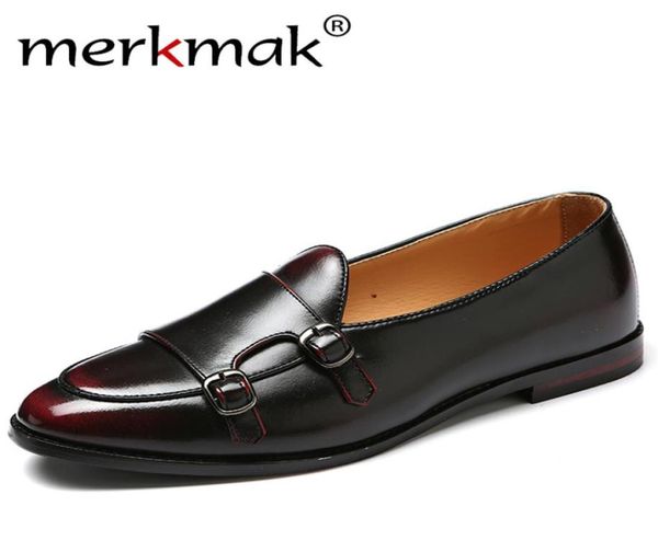 dress shoes merkmak autumn men pu leather loafers brand italian design wedding comfortable male breathable night club party shoe s3106622, Black
dress shoes merkmak autumn men pu leather loafers brand italian design wedding comfortable male breathable night club party shoe s3106622, Black