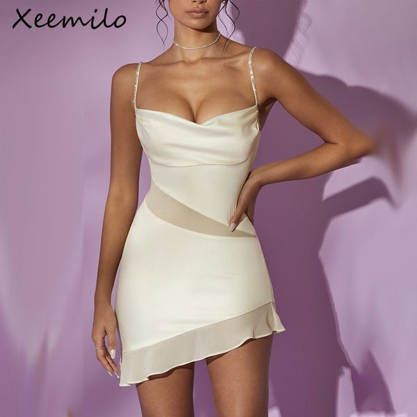 casual dresses xeemilo aesthetic rhinestones spaghetti straps dress lowcut irregular ruffles mini dresses elegant prom party vestido 230420, Black;gray
casual dresses xeemilo aesthetic rhinestones spaghetti straps dress lowcut irregular ruffles mini dresses elegant prom party vestido 230420, Black;gray
