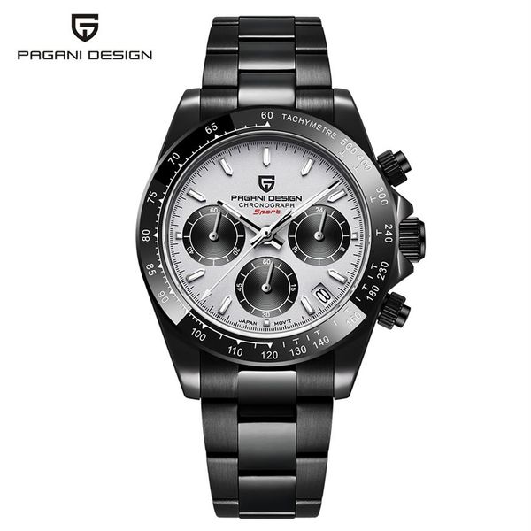 2021 pagani design new men's quartz watch brand sapphire luxury watch stainless steel waterproof chronograph reloj hombre181i, Slivery;brown
2021 pagani design new men's quartz watch brand sapphire luxury watch stainless steel waterproof chronograph reloj hombre181i, Slivery;brown