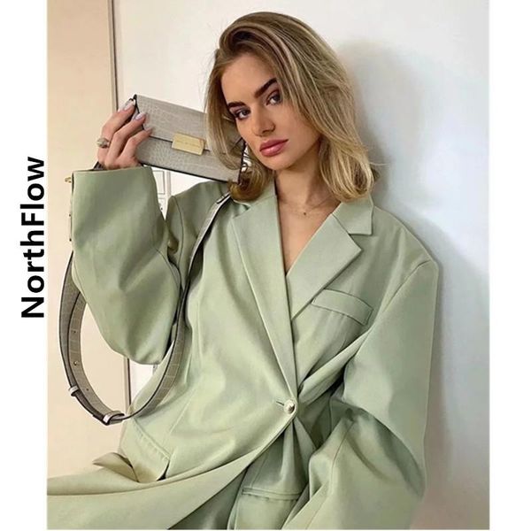 pants northflow 2021 autumn blazer women england style loose solid asymmetric button blazer feminino femme women blazers and jackets, White
pants northflow 2021 autumn blazer women england style loose solid asymmetric button blazer feminino femme women blazers and jackets, White