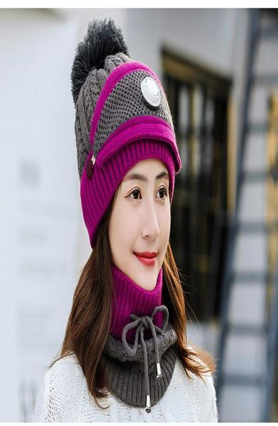 winter hatscarfmask set for women girls warm beanies breathe scarf pompoms knitted caps and scarf mask3717905, Blue;gray
winter hatscarfmask set for women girls warm beanies breathe scarf pompoms knitted caps and scarf mask3717905, Blue;gray