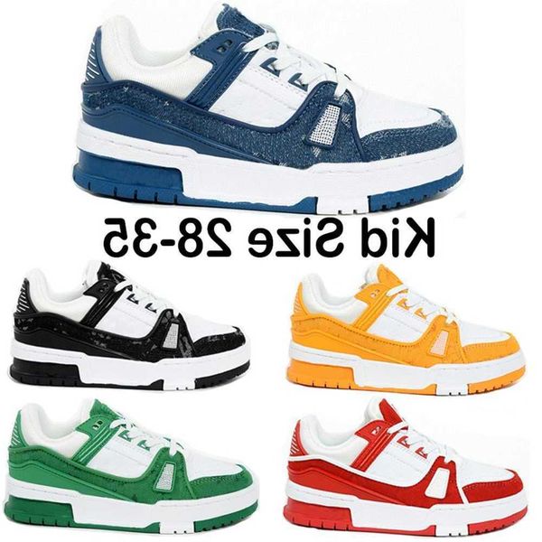 2022 designer sneaker kids virgil trainer casual shoes calfskin leather abloh white green red blue letter overlays platform low sneakers siz, Black
2022 designer sneaker kids virgil trainer casual shoes calfskin leather abloh white green red blue letter overlays platform low sneakers siz, Black