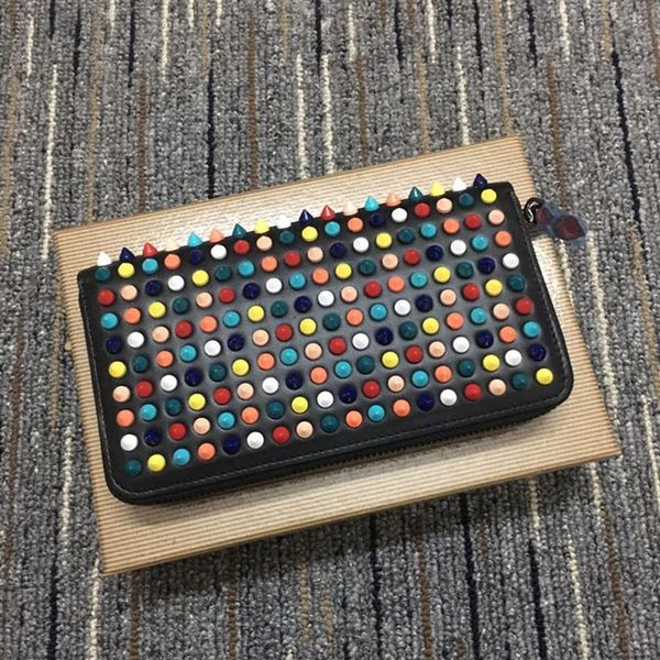 long style wallets panelled spiked clutch women's patent leather mixed color rivets bags party clutches lady purses with spik2669, Red;black
long style wallets panelled spiked clutch women's patent leather mixed color rivets bags party clutches lady purses with spik2669, Red;black