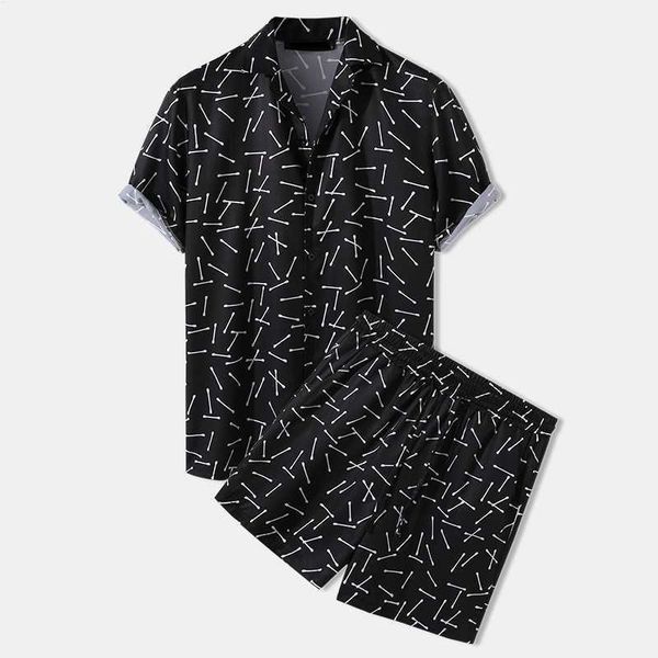 2023 tracksuits men hawaiian sets printing summer short sleeve button shirt beach shorts streetwear casual mens suit 2 pieces s-3xl, Gray
2023 tracksuits men hawaiian sets printing summer short sleeve button shirt beach shorts streetwear casual mens suit 2 pieces s-3xl, Gray