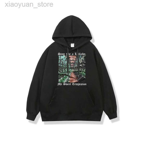 men's hoodies sweatshirts my sweet temptation graphic hoodie rapper suicideboys sweatshirt men women hip hop fleece cotton hoodies, Black
men's hoodies sweatshirts my sweet temptation graphic hoodie rapper suicideboys sweatshirt men women hip hop fleece cotton hoodies, Black
