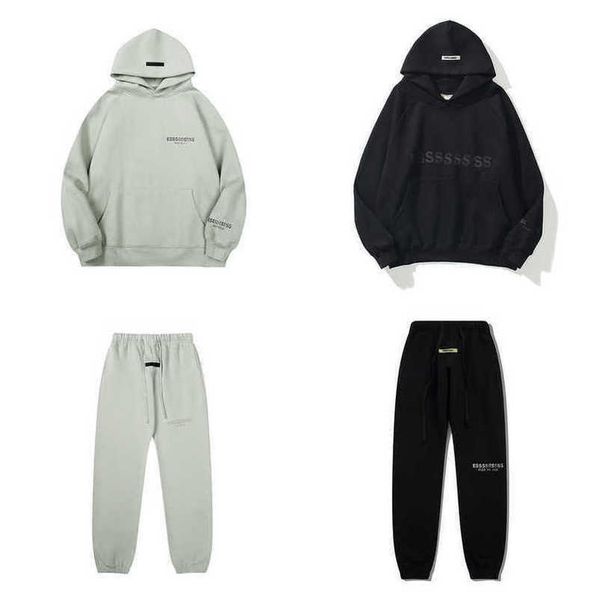 classics luxury men's sweatshirts esss ential tracksuits letter hoodies men women sportswear hooded pant coat sweater pullover couple, Gray
classics luxury men's sweatshirts esss ential tracksuits letter hoodies men women sportswear hooded pant coat sweater pullover couple, Gray