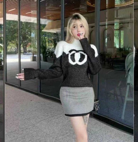 women's sweaters designer 23ccss spring new fashion long sleeve knitwear women designer 50gk, White;black
women's sweaters designer 23ccss spring new fashion long sleeve knitwear women designer 50gk, White;black