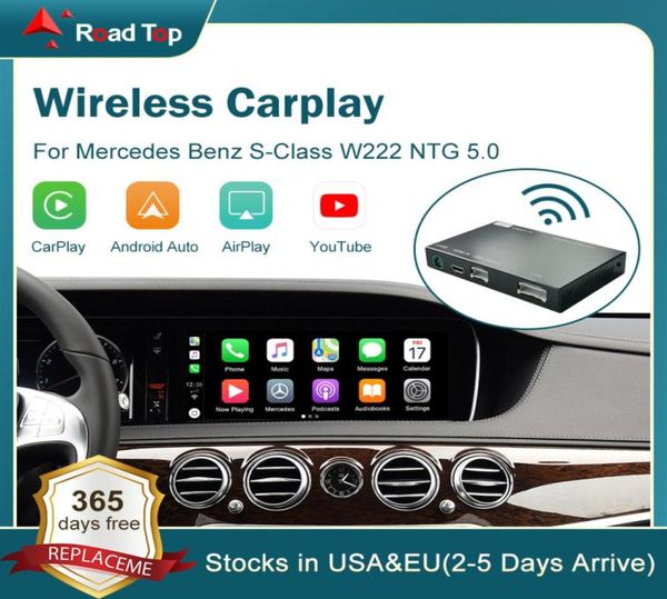 wireless carplay for mercedes benz sclass w222 20142018 with android auto mirror link airplay car play functions1819413
wireless carplay for mercedes benz sclass w222 20142018 with android auto mirror link airplay car play functions1819413