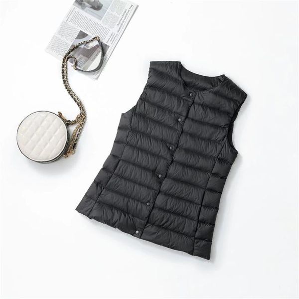 parkas ultra light white duck down women vest thin coat women duck down sleeveless jacket v collar or o collar coat, Black
parkas ultra light white duck down women vest thin coat women duck down sleeveless jacket v collar or o collar coat, Black