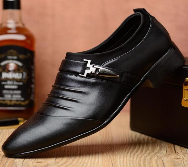 mens loafers dress office business shoes leather pointed shoes men formal leather slipon mens shoes large size heren schoenen but3874752, Black
mens loafers dress office business shoes leather pointed shoes men formal leather slipon mens shoes large size heren schoenen but3874752, Black