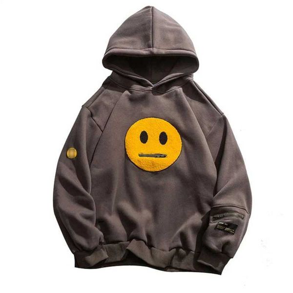 hip hop fleece hoodies sweatshirts mens harajuku zipper pocket smile face patchwork streetwear casual loose pullover unisex, Black
hip hop fleece hoodies sweatshirts mens harajuku zipper pocket smile face patchwork streetwear casual loose pullover unisex, Black