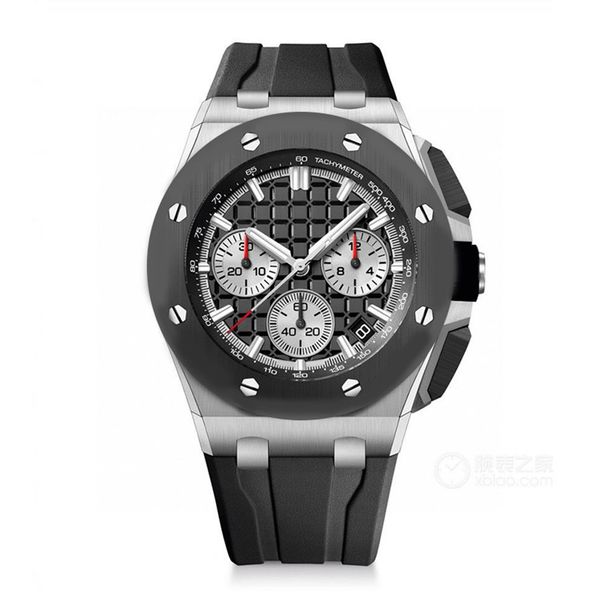 hjd luxury men's quartz a mechanical watches 44mm ceramic dial stainless steel case rubber strap sapphire mechanical luminous259l, Slivery;brown
hjd luxury men's quartz a mechanical watches 44mm ceramic dial stainless steel case rubber strap sapphire mechanical luminous259l, Slivery;brown