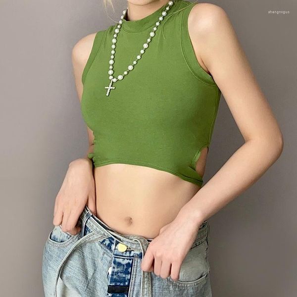 women's tanks women's summer fashion round neck bare navel solid slim vest casual street office ladies elastic tight strap base wo, White
women's tanks women's summer fashion round neck bare navel solid slim vest casual street office ladies elastic tight strap base wo, White