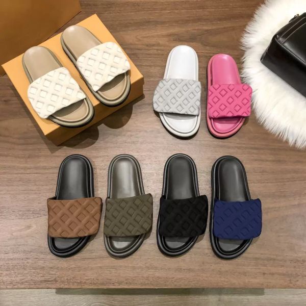 designer pool pillow comfort embossed mules sandal slippers women shoes triple black ivory pink copper beige cargo khaki deep blue luxur gqx
designer pool pillow comfort embossed mules sandal slippers women shoes triple black ivory pink copper beige cargo khaki deep blue luxur gqx