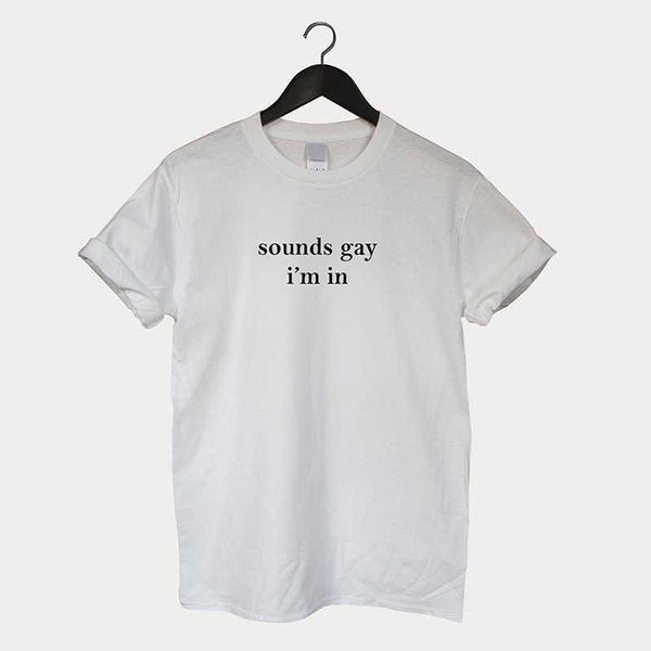 women's t-shirt sounds gay im in lgbt women's tshirt casual funny tshirt lady girl harajuku graphic tshirt z0418, White
women's t-shirt sounds gay im in lgbt women's tshirt casual funny tshirt lady girl harajuku graphic tshirt z0418, White