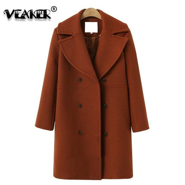 fur winter woman coat female 2018 long thick jacket autumn women's thin windbreaker cashmere coat women warm woolen solid overcoat, Black
fur winter woman coat female 2018 long thick jacket autumn women's thin windbreaker cashmere coat women warm woolen solid overcoat, Black