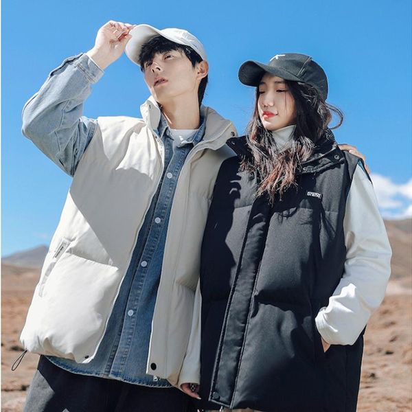 leather womens korean vest down jackets winter casual short comfortable waistcoat coat warm female puffer cotton padded jacket outwear, Black
leather womens korean vest down jackets winter casual short comfortable waistcoat coat warm female puffer cotton padded jacket outwear, Black