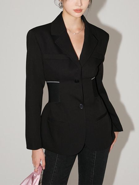 pants 2022 autumn new slim waist vneck thin blazers casual fashiion women's black suit office lady quality jackets, White
pants 2022 autumn new slim waist vneck thin blazers casual fashiion women's black suit office lady quality jackets, White