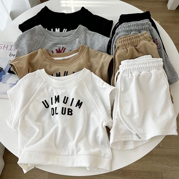 dress casual sports suit female 2022 summer fried street girl small tall female tshirt shorts twopiece set, White
dress casual sports suit female 2022 summer fried street girl small tall female tshirt shorts twopiece set, White