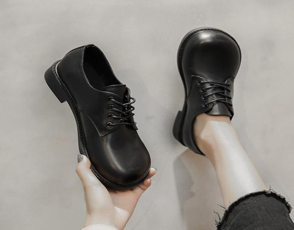 women oxfod shoes round toe lace up leather shoes black lolita shoes low heels brogue mujer spring autumn 8807n1513873, Black;white
women oxfod shoes round toe lace up leather shoes black lolita shoes low heels brogue mujer spring autumn 8807n1513873, Black;white