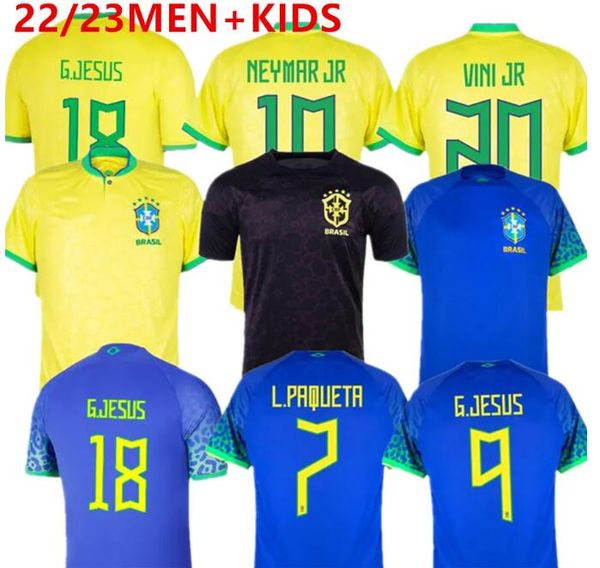2023 brazils vini jr. soccer jerseys casemiro 22 23 new brasils national team g.jesus p.coutinho away men kids kit l.paqueta t.silva pele ma, Black
2023 brazils vini jr. soccer jerseys casemiro 22 23 new brasils national team g.jesus p.coutinho away men kids kit l.paqueta t.silva pele ma, Black