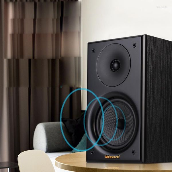 Image of Combination Speakers 100W6.5 Inch Desktop Two-Way NS2000MKII Speaker High Power HiFi Audio Passive Bookshelf Surround Home Theater
