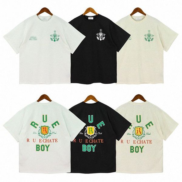 2023 rhude early spring new men's letters printed loose trendy high street crewneck clothes short sleeve t-shirt ins u3cs#, White;black
2023 rhude early spring new men's letters printed loose trendy high street crewneck clothes short sleeve t-shirt ins u3cs#, White;black