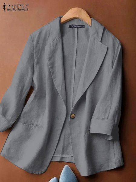 pants oversized women fashion suit blazer 2022 zanzea ol work wears spring summer 3/4 sleeve outwears casual solid loose lapel coats, White
pants oversized women fashion suit blazer 2022 zanzea ol work wears spring summer 3/4 sleeve outwears casual solid loose lapel coats, White