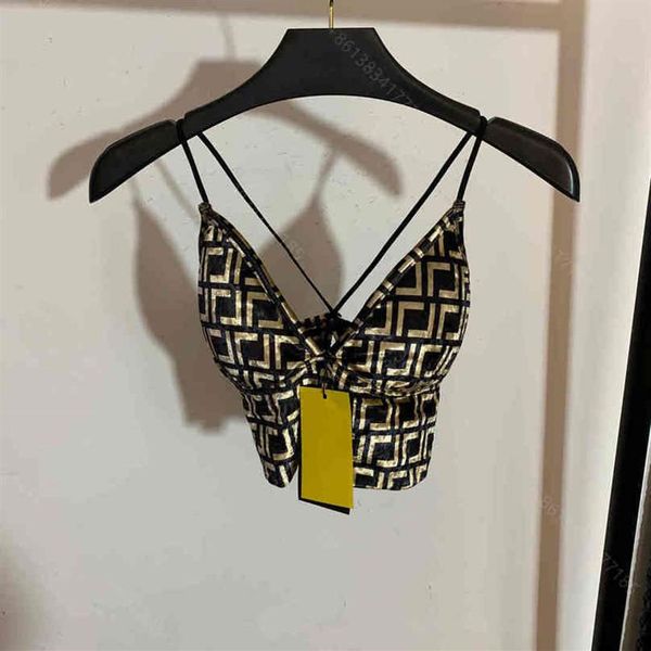 women bikini velvet camisole bra double f letter logo printing beauty back bandage lingerie brand womens designer clothes who159k, Black;white
women bikini velvet camisole bra double f letter logo printing beauty back bandage lingerie brand womens designer clothes who159k, Black;white