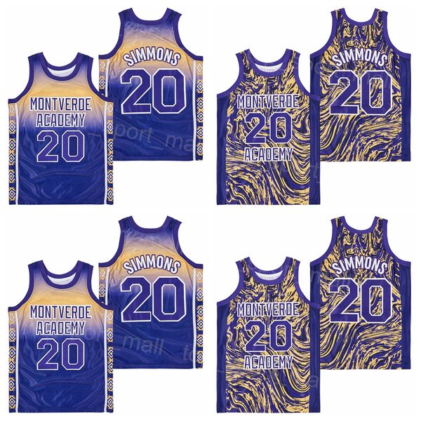 high school basketball ben simmons jersey 20 montverde academy marble shirt team color purple moive hiphop college stitched university pullo, Black
high school basketball ben simmons jersey 20 montverde academy marble shirt team color purple moive hiphop college stitched university pullo, Black