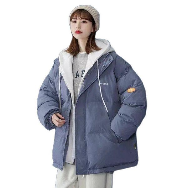 leather add thick student bread clothes short down cotton clothes women's korean style loose autumn and winter keep warm coat new 2022, Black
leather add thick student bread clothes short down cotton clothes women's korean style loose autumn and winter keep warm coat new 2022, Black