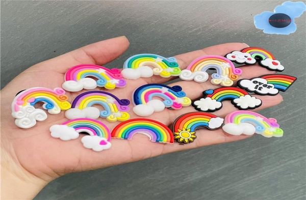 whole 100pcs rainbow colorful sandals pvc shoe charms shoecharm buckles decoration accessories plastic ornaments jibbitz for 3022656, White;pink
whole 100pcs rainbow colorful sandals pvc shoe charms shoecharm buckles decoration accessories plastic ornaments jibbitz for 3022656, White;pink