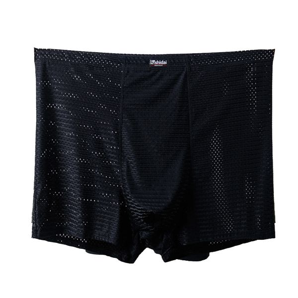 underpants mens large size soft ice silk mesh boxers high waist comfortable male underpants fat man breathable loose big flexible shorts 230, Black;white
underpants mens large size soft ice silk mesh boxers high waist comfortable male underpants fat man breathable loose big flexible shorts 230, Black;white