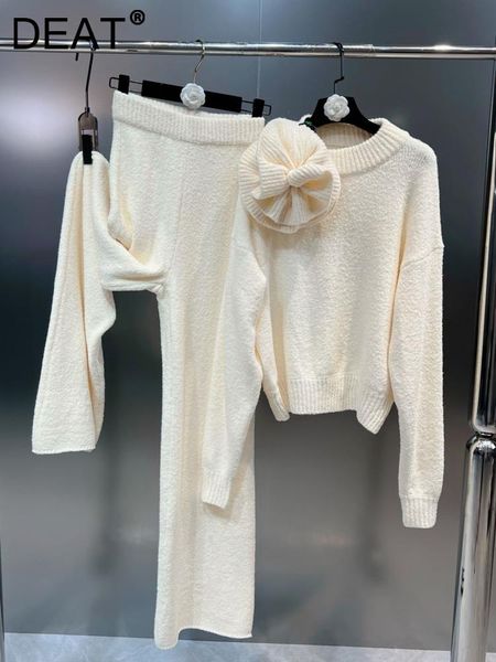 pants deat 2022 new autumn and winter fashion women clothes round neck full sleeves knitting pullover sweater and pants set wy44500l, White
pants deat 2022 new autumn and winter fashion women clothes round neck full sleeves knitting pullover sweater and pants set wy44500l, White