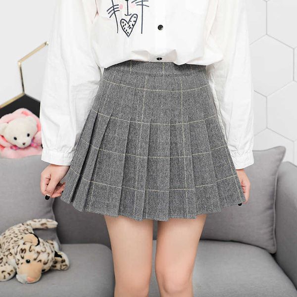 s autumn and winter elastic waist pleated woolen plaid harajuku korean style mini kaii skirt aa230420, Black
s autumn and winter elastic waist pleated woolen plaid harajuku korean style mini kaii skirt aa230420, Black
