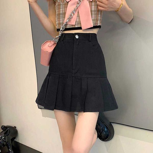 houzhou black pleated skirt women vintage kaii high waist korean aline slim mini skirts for girls casual preppy style aa230420
houzhou black pleated skirt women vintage kaii high waist korean aline slim mini skirts for girls casual preppy style aa230420