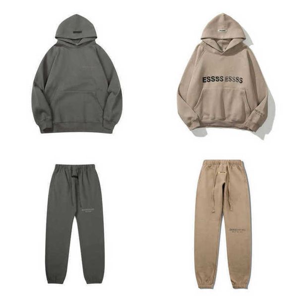men's luxury fashion sweatshirts essentials tracksuits letter hoodies men women ess sportswear hooded pant coat sweater pullover coupl, Gray
men's luxury fashion sweatshirts essentials tracksuits letter hoodies men women ess sportswear hooded pant coat sweater pullover coupl, Gray